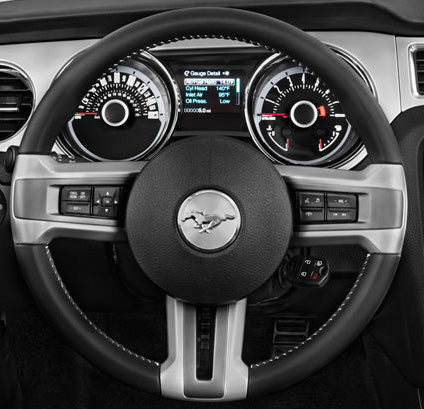 Steering Wheel Cover for Ford Mustang 2009-2014 Cover My Wheel