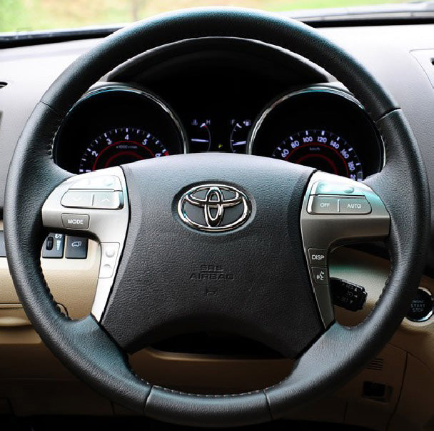 Steering Wheel Cover for Toyota Highlander Camry Noah Estima Premio Mark X Zio 2006-2016 Cover My Wheel