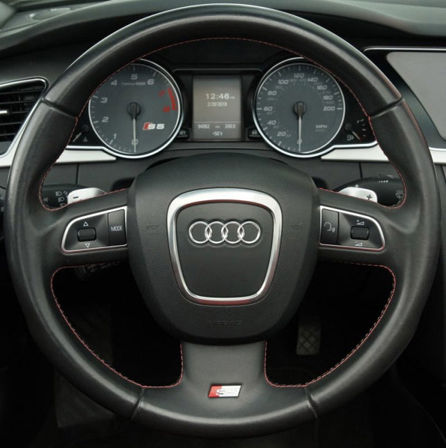 Steering Wheel Cover for Audi 8P B8 B7 8T C6 D3 8R 4L 8P B8 B7 8T Cover My Wheel