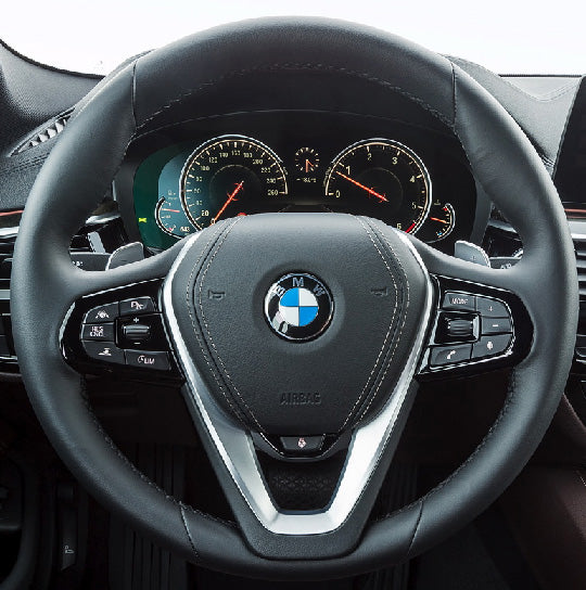 Steering Wheel Cover for BMW 2 Series 3 Series 4 Series 5 Series 6 Series 7 Series 8 Series i4 X3 X4 X5 X6 X7 Z4 Cover My Wheel