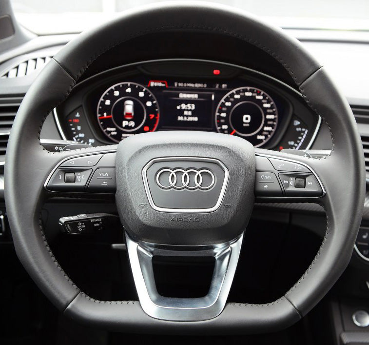 Steering Wheel Cover for Audi RS Q3 SQ5 Q7 SQ7 Q8 SQ8 RSQ8 Cover My Wheel