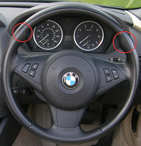 Steering Wheel Cover for BMW E60 E61 E63 E64 Cover My Wheel