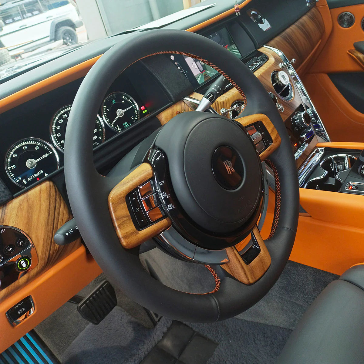 Steering Wheel Cover for Rolls-Royce Cullinan (2018–2025) & Ghost Series II (2014–2025) Cover My Wheel