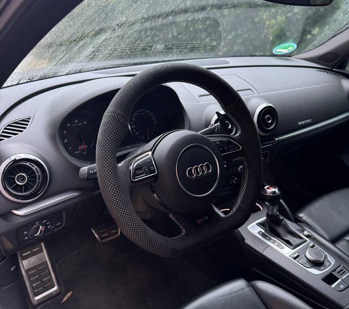 Audi RS3 Steering Wheel Cover