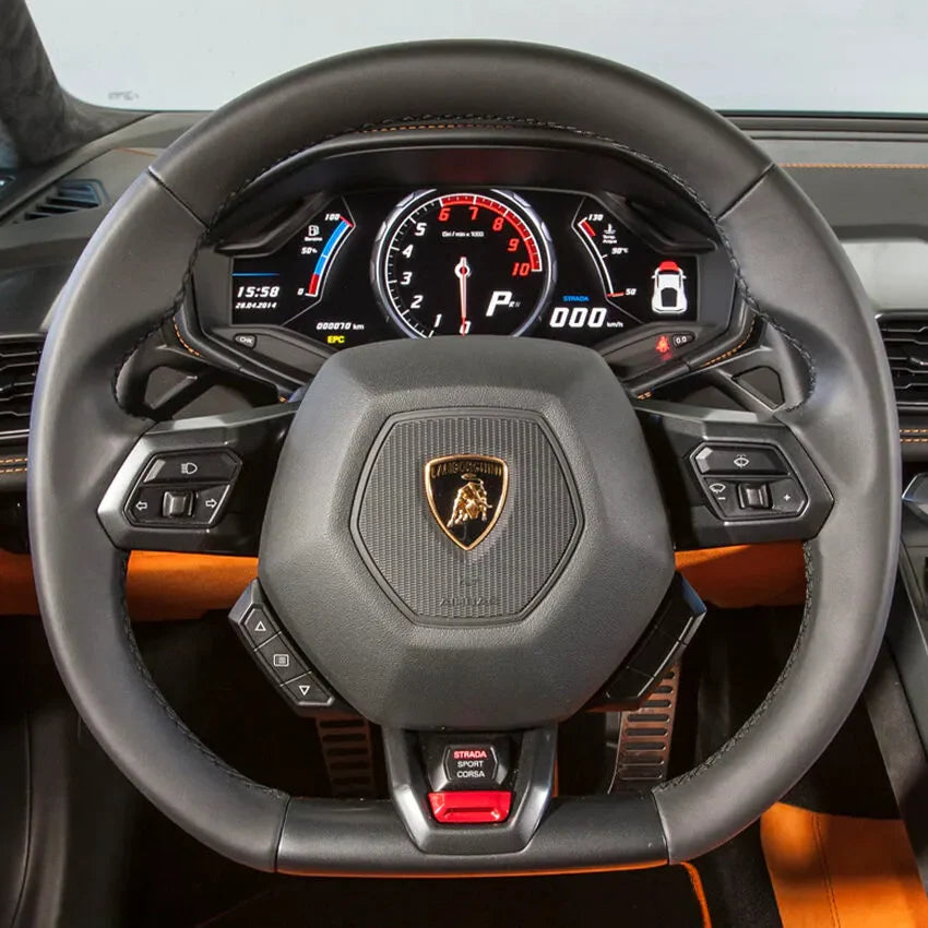Steering Wheel Cover for Lamborghini Huracan 2014-2023 Cover My Wheel
