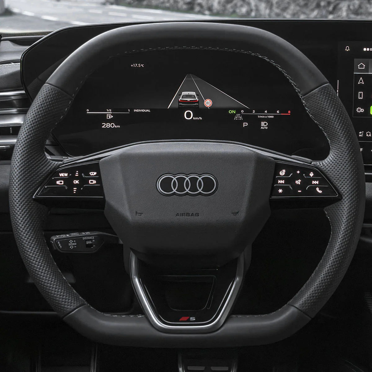 Steering Wheel Cover for Audi RS3 S5 Q6 RS e-tron GT 2025-2027 Cover My Wheel