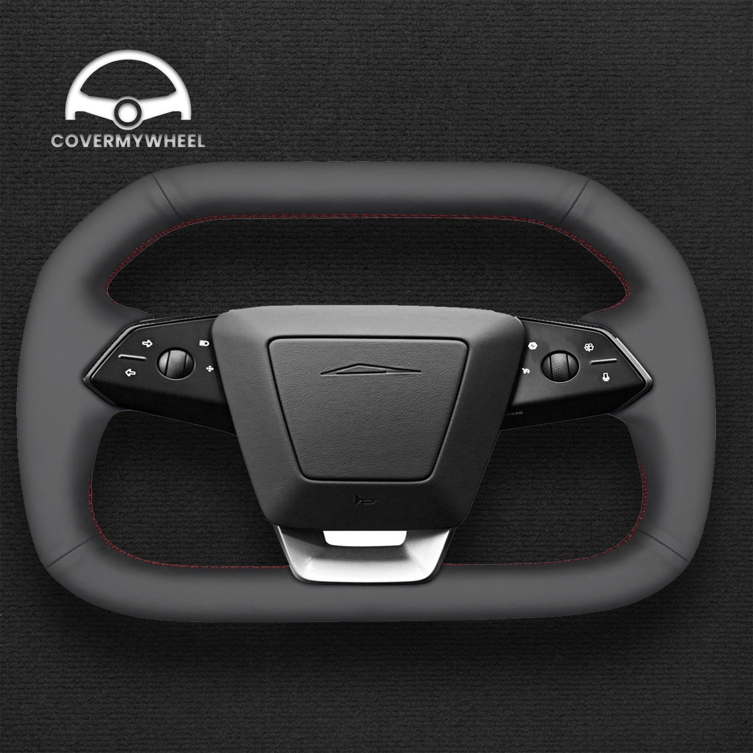 Steering Wheel Cover for Tesla Cybertruck 2023–2025 Cover My Wheel