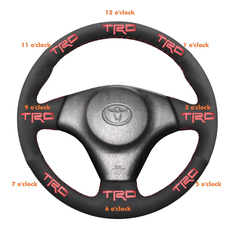 Custom Embroidery on Steering Wheel Cover Cover My Wheel