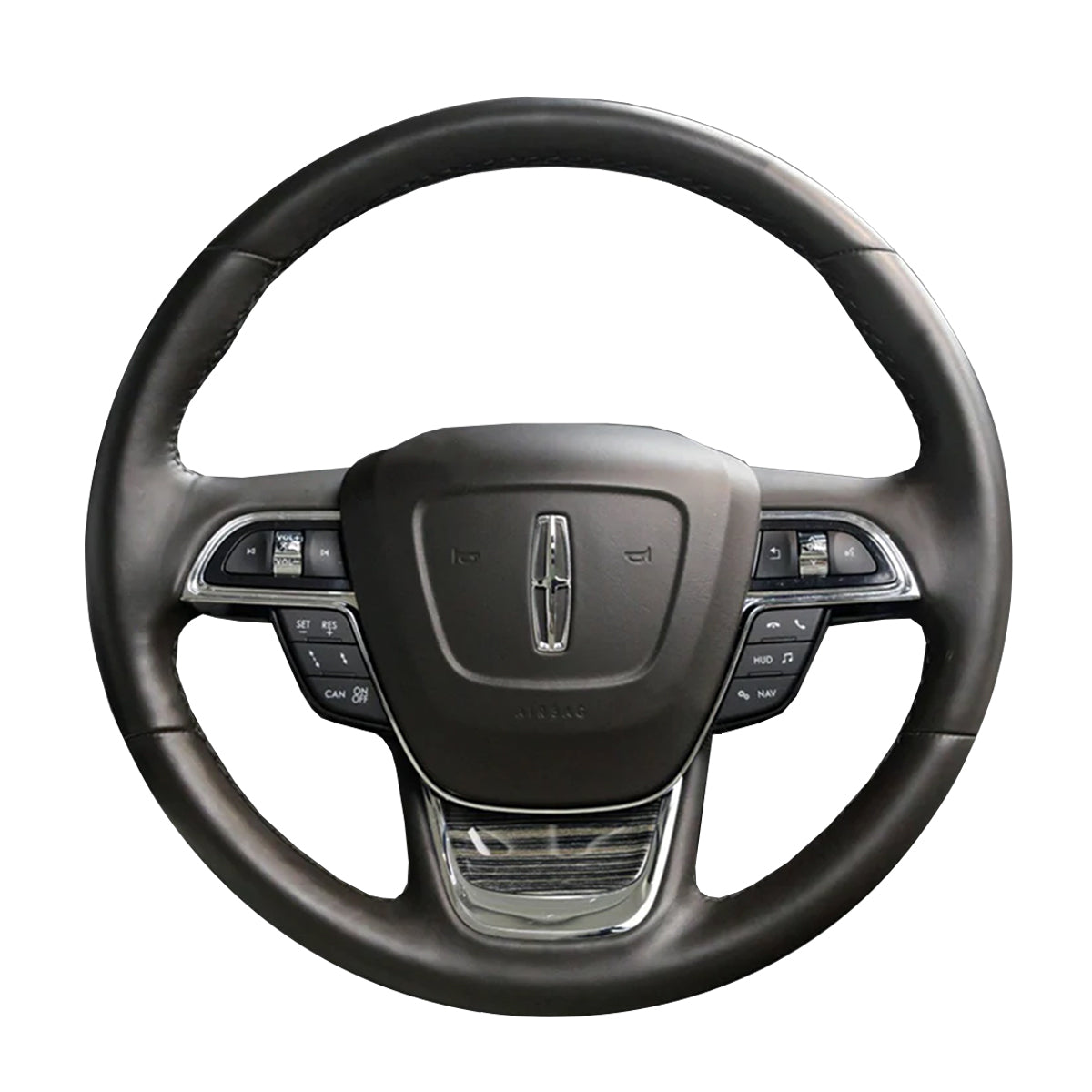 Steering Wheel Cover for Lincoln Continental, Nautilus & Navigator (2017–2024) Cover My Wheel