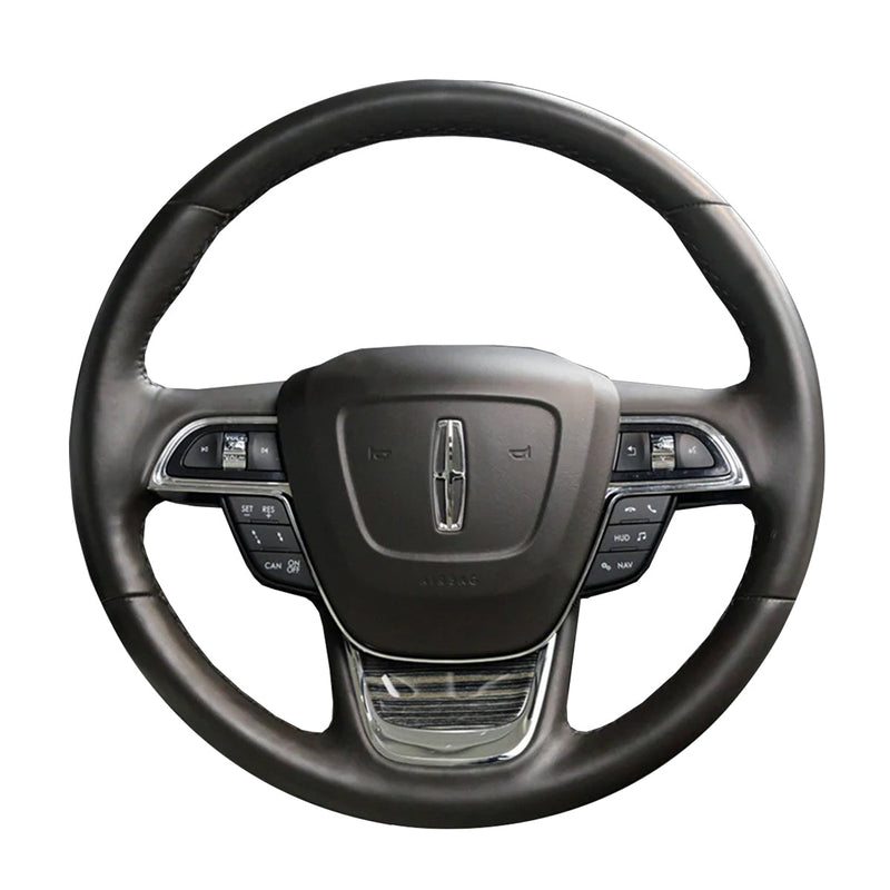 Steering Wheel Cover for Lincoln Continental, Nautilus & Navigator (2017–2024) Cover My Wheel