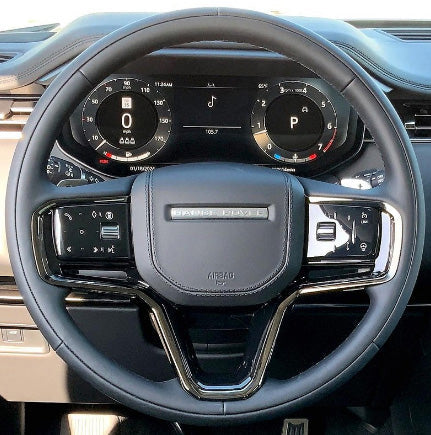 Steering Wheel Cover for Land Rover Discovery Sport 2021-2024 Evoque II 2021-2024 Velar 2021-2024 Cover My Wheel